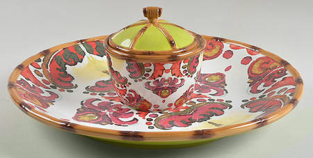 Imperial Bengal 3 Pc Chip/Dip Set (Chip Base & Dip Bowl W/Lid)