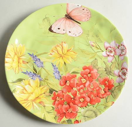 Floral Bouquet Salad/Dessert Plate