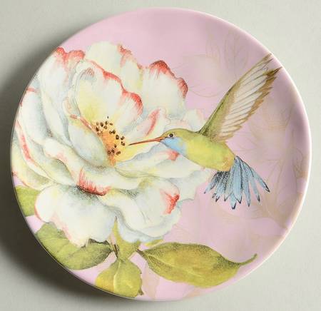 Floral Bouquet Canape Plate