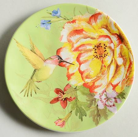 Floral Bouquet Canape Plate