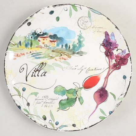 Villa Salad/Dessert Plate