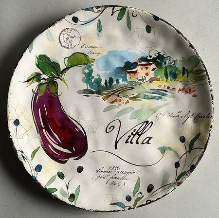 Villa Salad/Dessert Plate