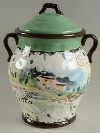 Villa Biscotti Jar & Lid