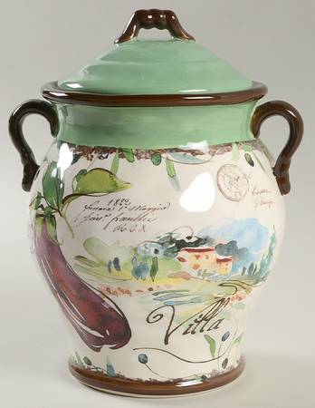 Villa Medium Canister & Lid