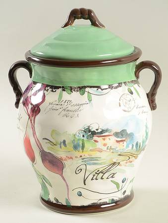 Villa Small Canister & Lid