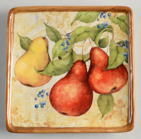 Capri Square Canape Plate