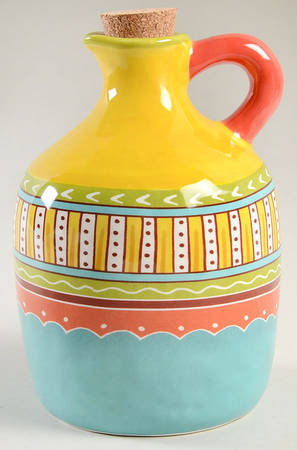 Valencia Oil Jar & Cork Stopper