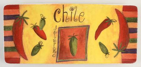 Salsa Rectangular Tray 11"