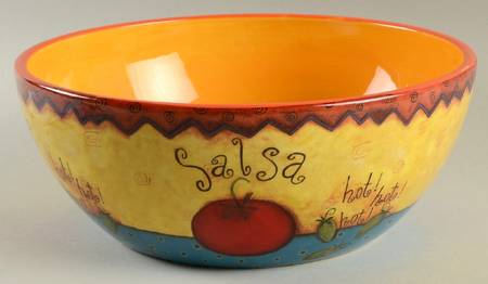 Salsa 10" Round Serving Bowl