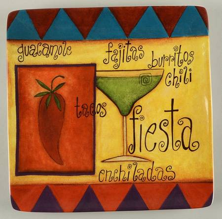 Salsa 12" Square Serving Platter