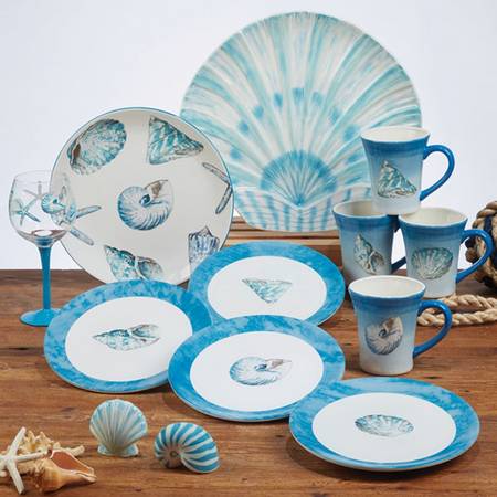 Sea Finds Dinner Plate