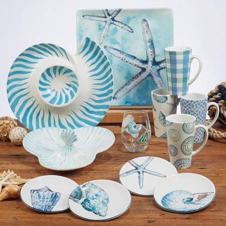 Sea Finds 1 Piece Figural Chip and Dip