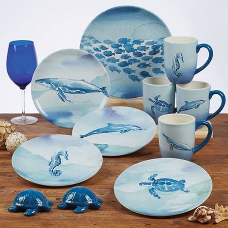 Sea Life Dinner Plate