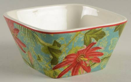 Tropics Individual Square Ice Cream Dish