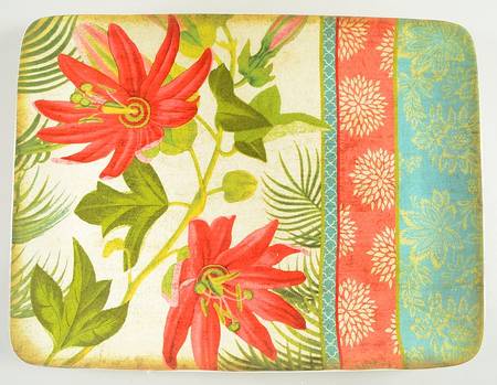 Tropics 16" Rectangular Serving Platter