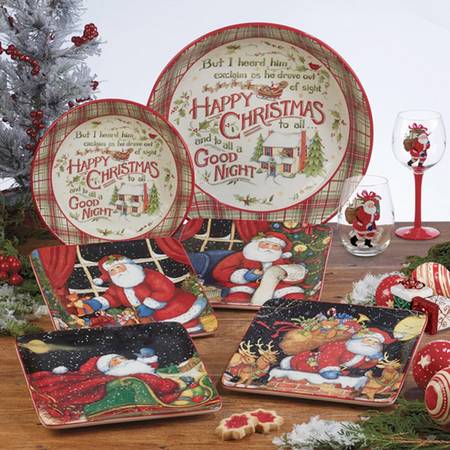 Night Before Christmas, The 13" Pasta Serving Bowl