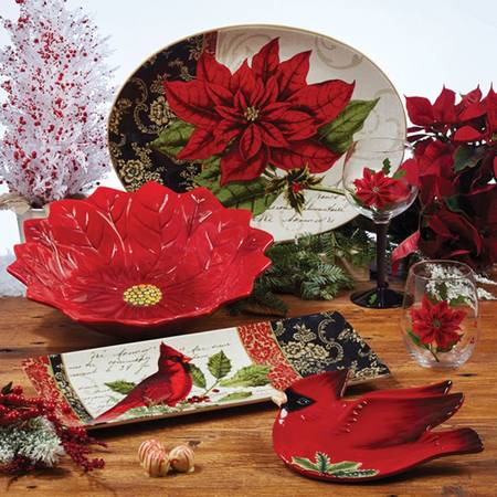 Highland Holiday 16" Oval Serving Platter