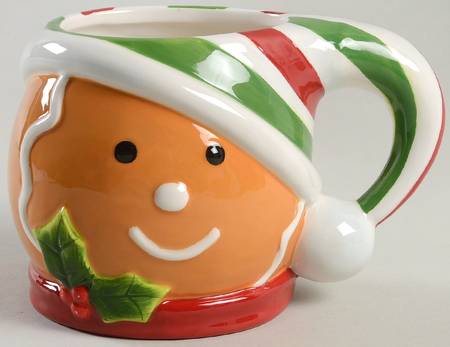 Christmas Fun Figural Mug