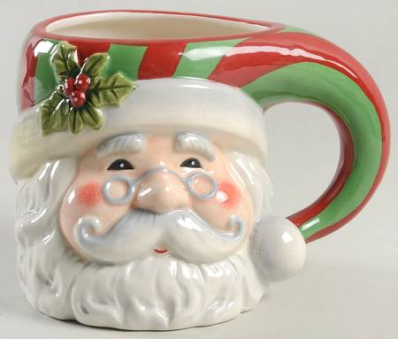 Christmas Fun Figural Mug