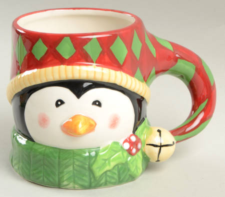 Christmas Fun Figural Mug