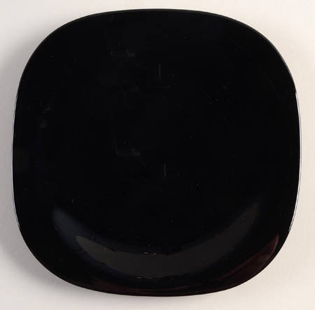 Black Salad Plate