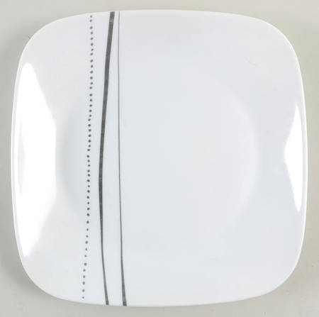 Cascading Lines Luncheon Plate