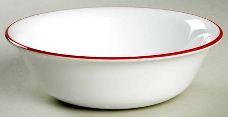 Crimson Trellis Soup/Cereal Bowl