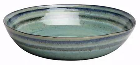 Sausalito Green 13" Pasta Serving Bowl
