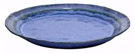 Sausalito Blue 14" Chop Plate (Round Platter)