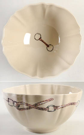 Equus 10" Round Serving Bowl