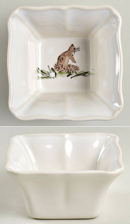 Deer Friends Square Ramekin