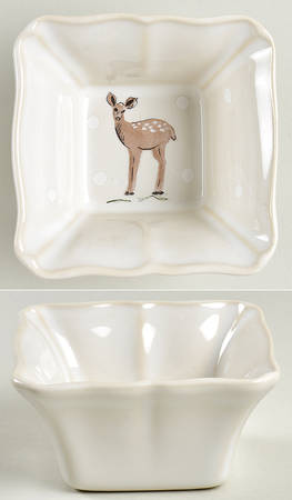 Deer Friends Square Ramekin