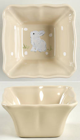 Deer Friends Square Ramekin