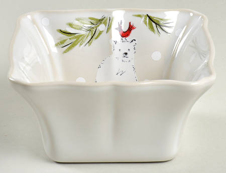 Deer Friends Individual Square Baker