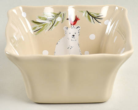 Deer Friends Individual Square Baker