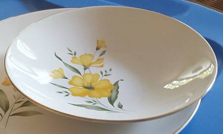 Spring Gold Coupe Soup Bowl