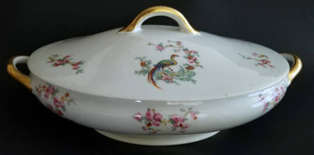 CHF1985 Oval Covered Vegetable