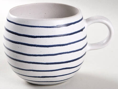 Lina Blue Stripe Mug