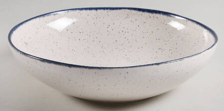 Lina Blue Stripe 8" Soup/Pasta Bowl