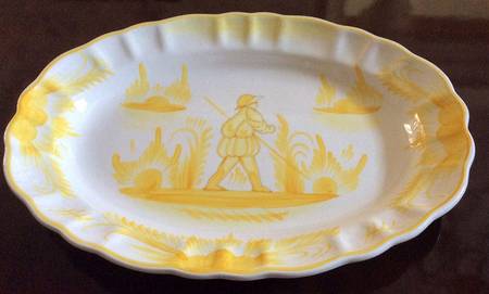 Mia 14" Oval Serving Platter