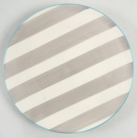 C9M7 Charcoal Salad Plate