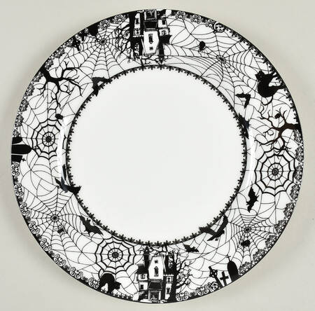 Wiccan Lace Dinner Plate