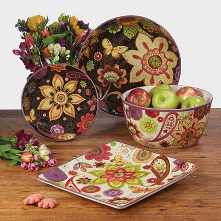 Coloratura 12" Square Serving Platter
