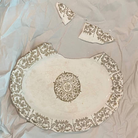 CAN308 12" Oval Serving Platter