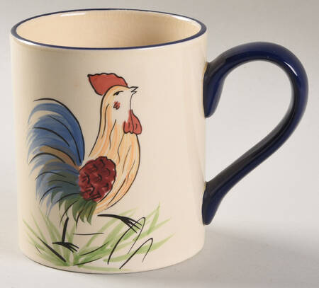 Rooster-Yellow Mug