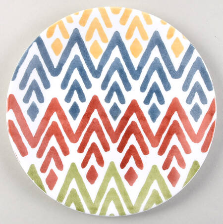 Zamba Luncheon Plate