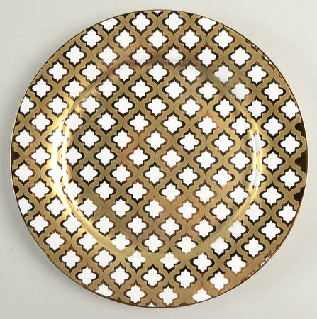 Elegance Gold Salad/Dessert Plate