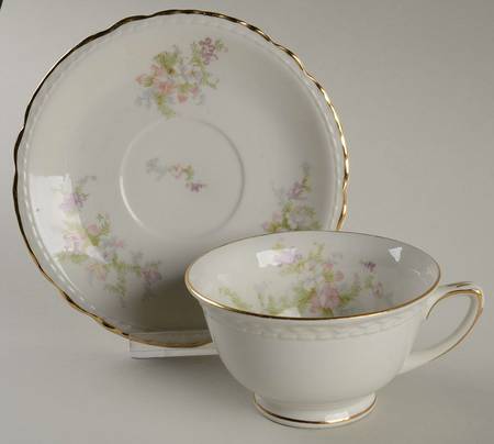 CPT13 Footed Cup & Saucer Set