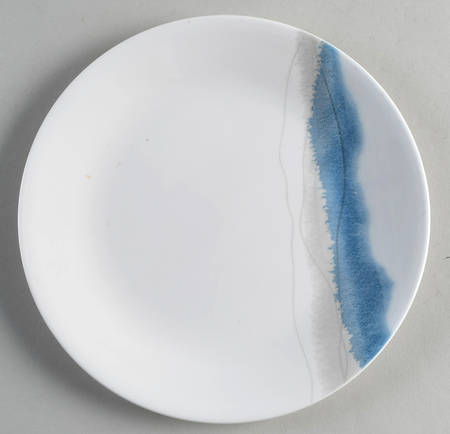 Blue Adirondack Luncheon Plate