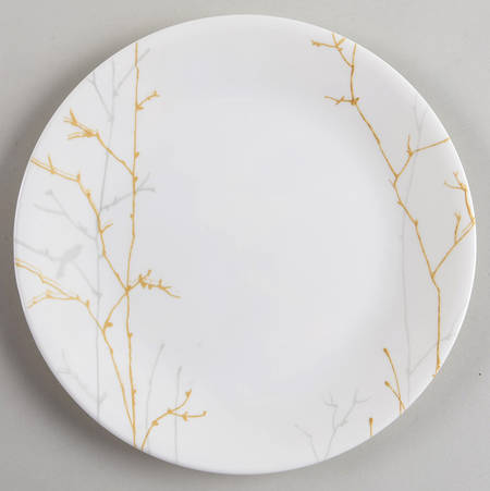 Gilded Woods Luncheon Plate